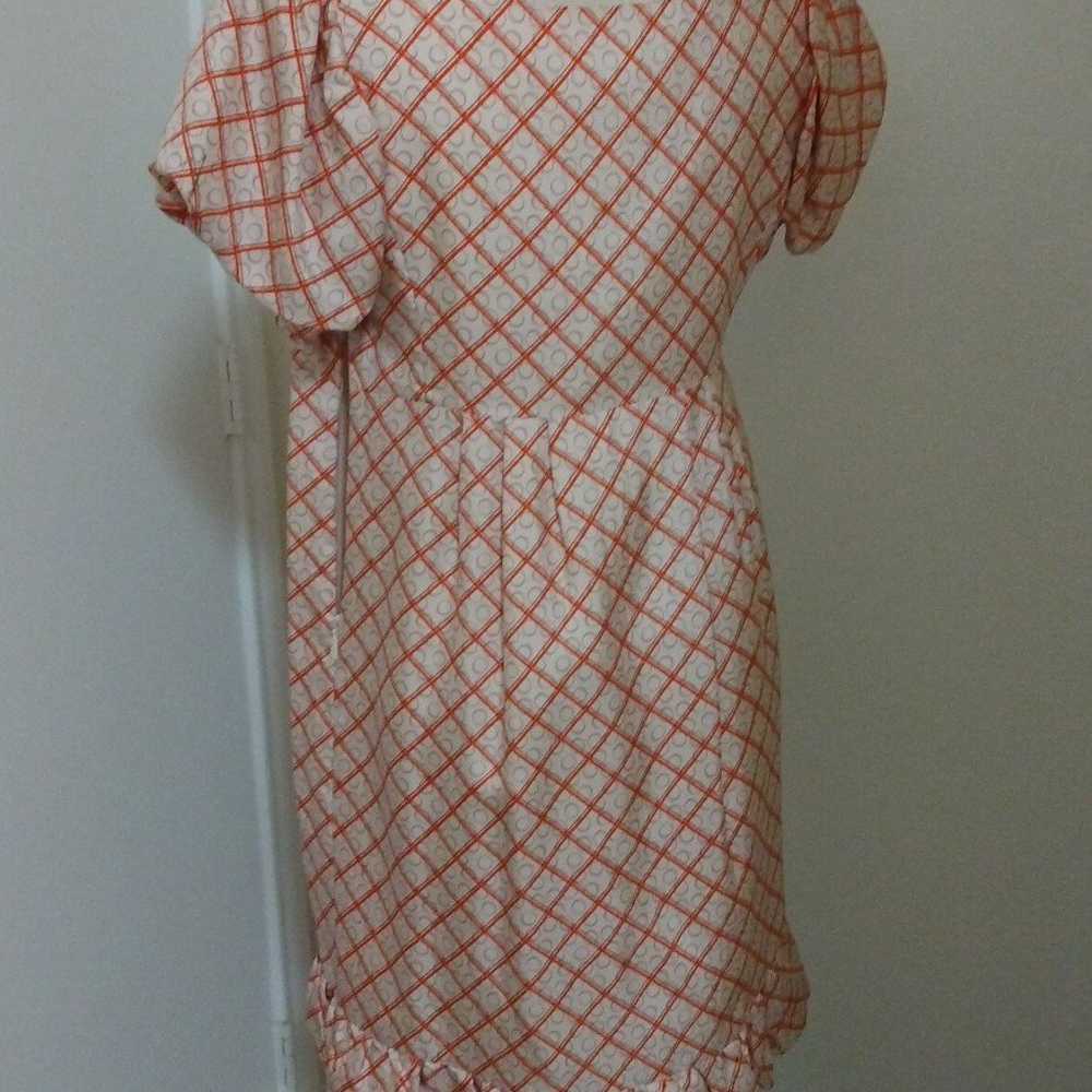 Juicy Couture Vintage Size 8 Dress Geometrical Pa… - image 4