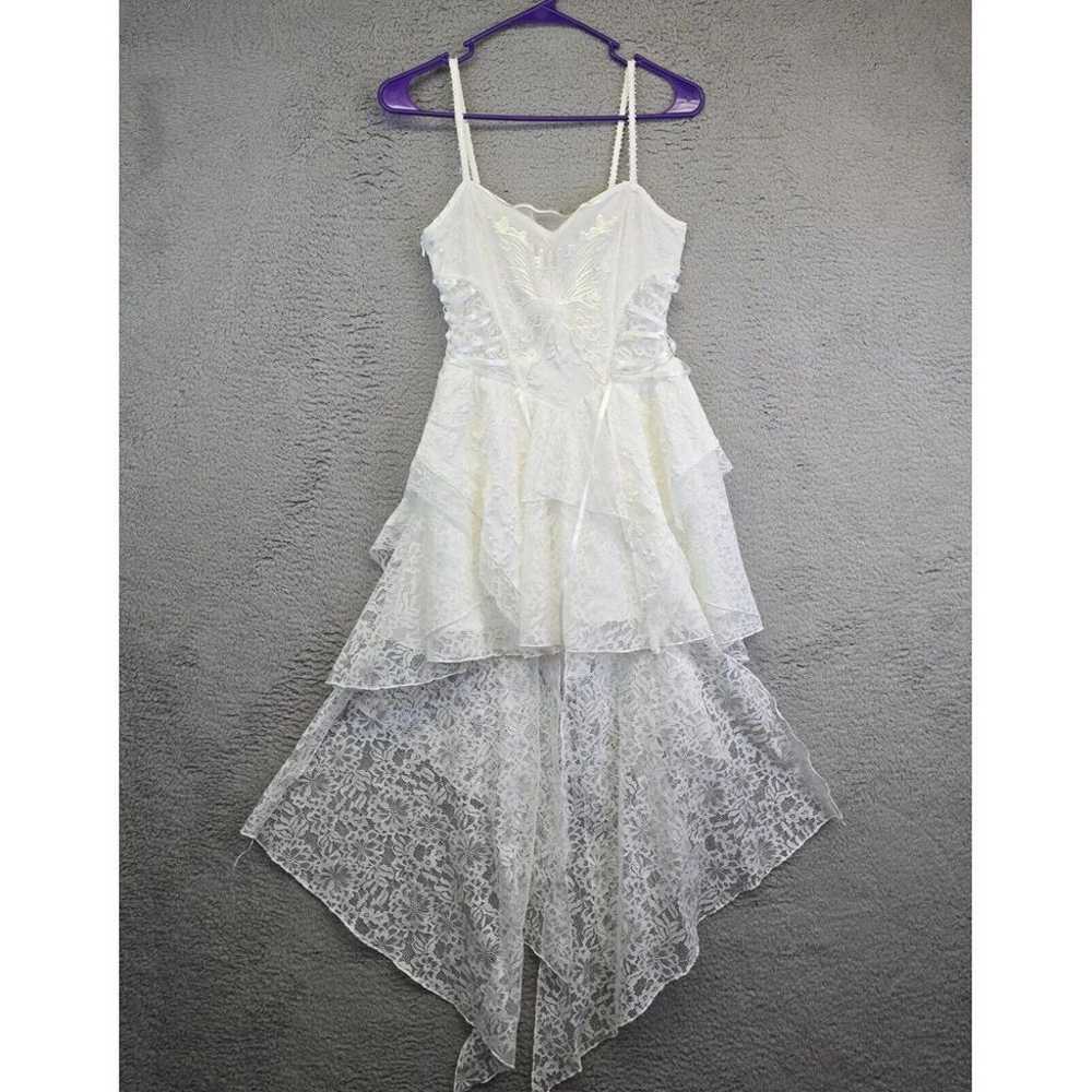 Dolls Kill Dark In Love Dress Women S Lace White … - image 1