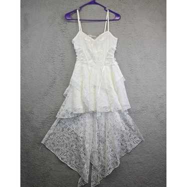 Dolls Kill Dark In Love Dress Women S Lace White … - image 1