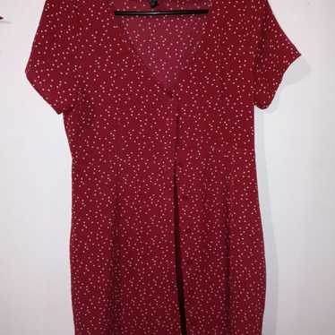 FOREVER 21 polka dot dress