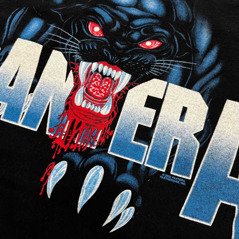 Vintage Pantera Panther T-Shirt 2002 SZ XL - image 4