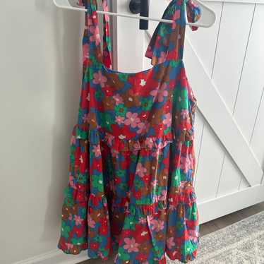 Floral Entro Dress