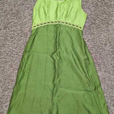 Vintage green 60s/70s dress