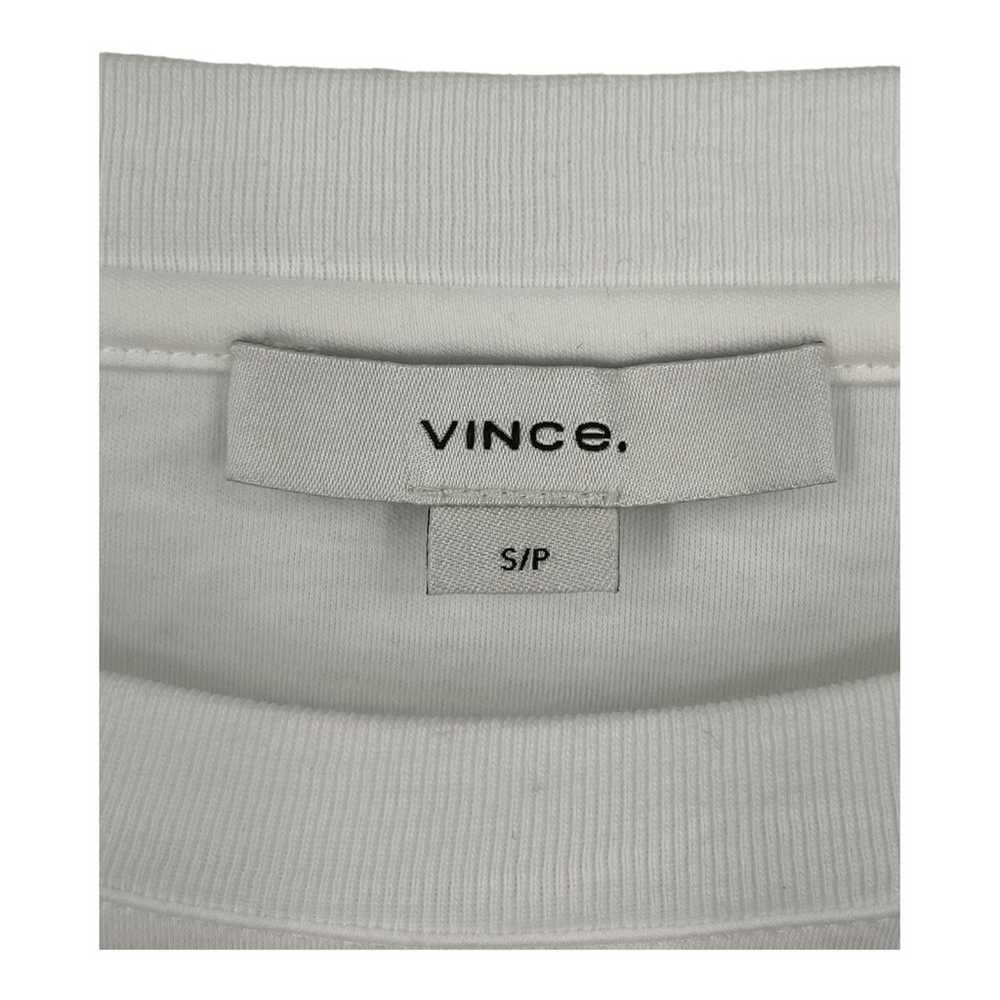 Vince t-shirt Dress Side Tie Cotton short sleeve … - image 3