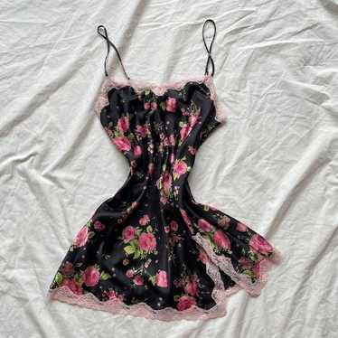 victoria’s secret floral slip dress