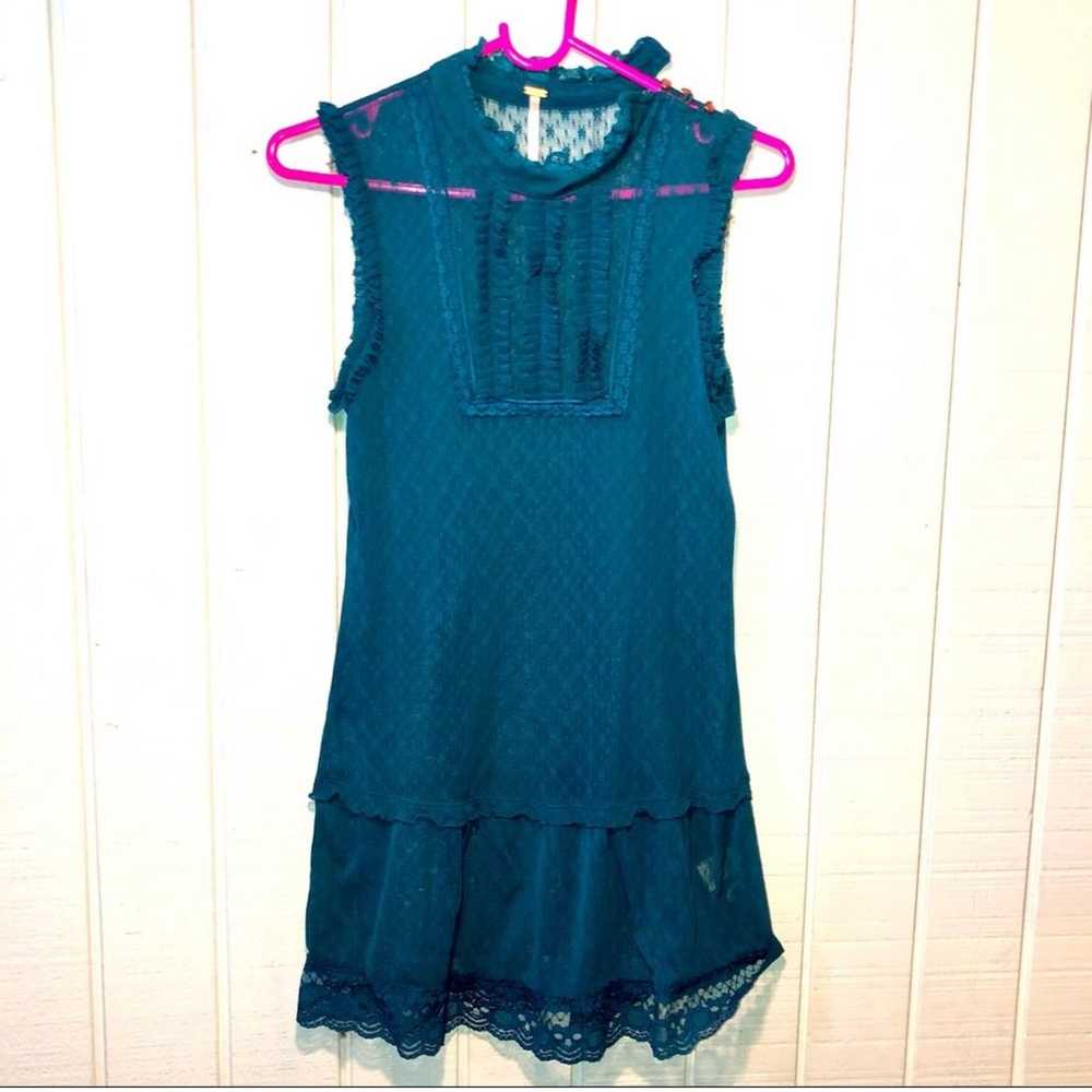 Free people sheer mini dress. - image 1