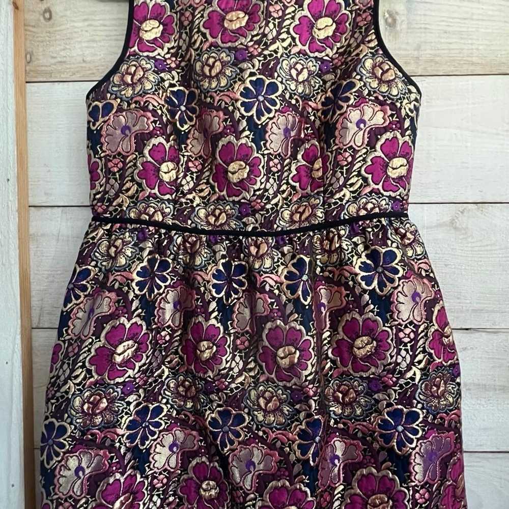 Xhilaration Sleeveless Jewel Toned Tapestry Dress Sz L