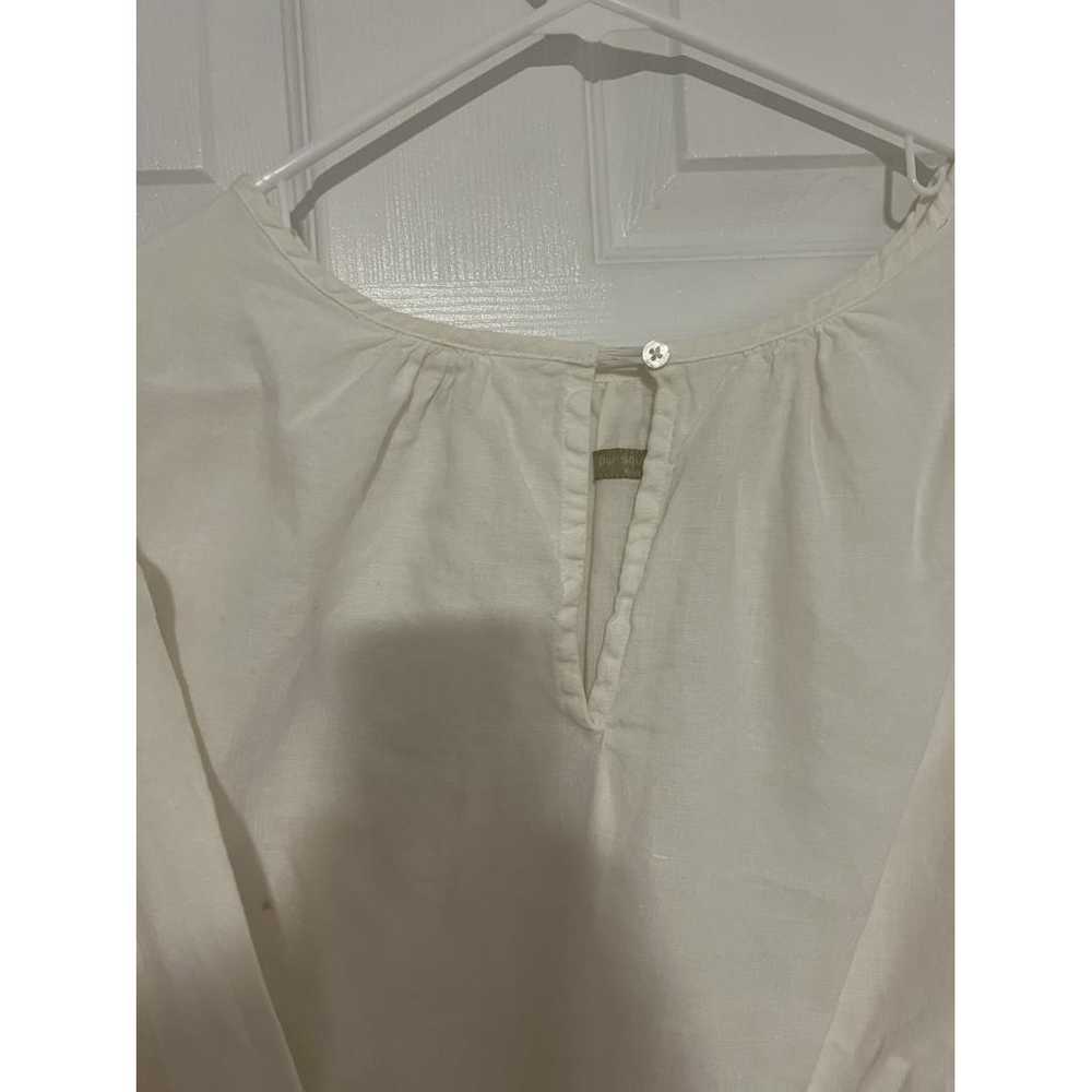 Non Signé / Unsigned Linen blouse - image 5