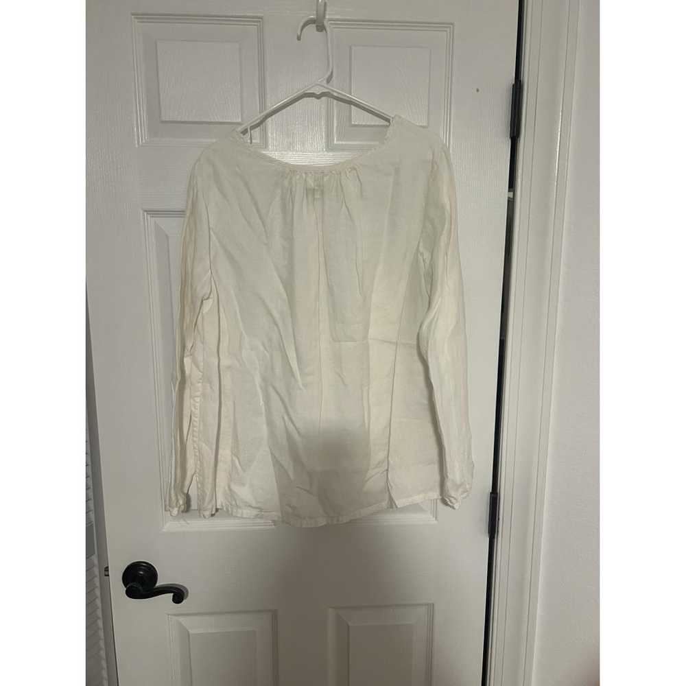 Non Signé / Unsigned Linen blouse - image 6