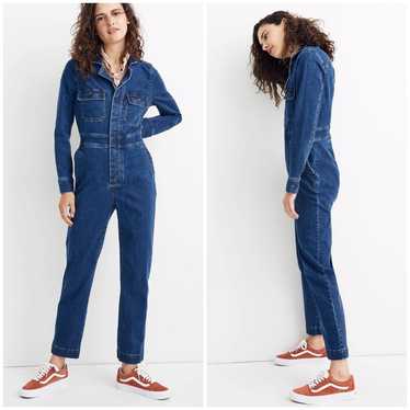 MADEWELL Denim Slim Coverall Jumpsuit