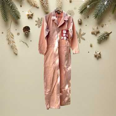 Big Bud Press Dusty Rose Everyday Jumpsuit With F… - image 1