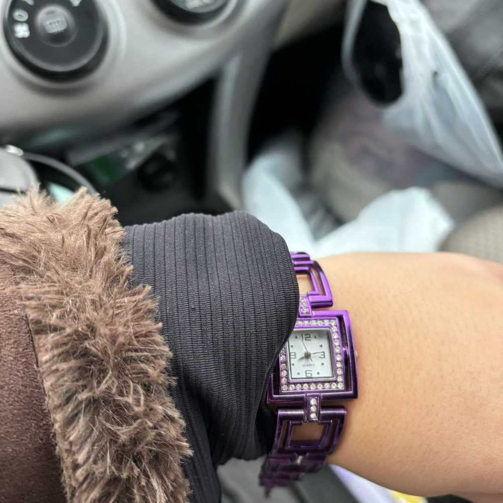 Vintage Purple y2k watch - image 4