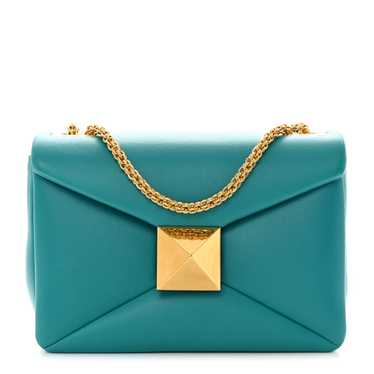 VALENTINO GARAVANI Nappa One Stud Chain Clutch Ul… - image 1