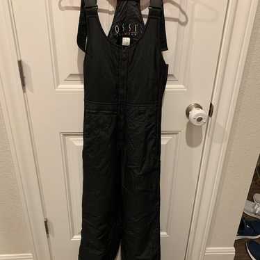 womens vintage ossi skiwear insulated overalls