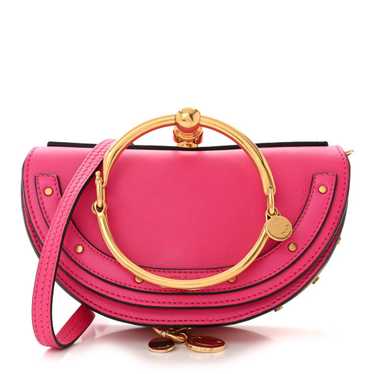 CHLOE Calfskin Small Nile Bracelet Minaudiere Bag… - image 1