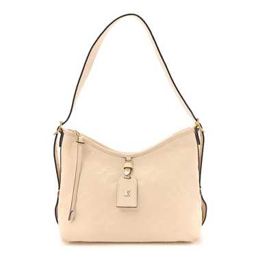 LOUIS VUITTON Empreinte Carryall PM Cream