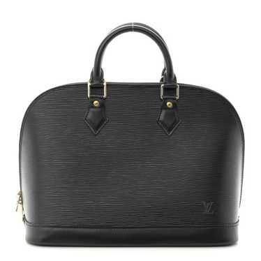 LOUIS VUITTON Epi Alma PM Black