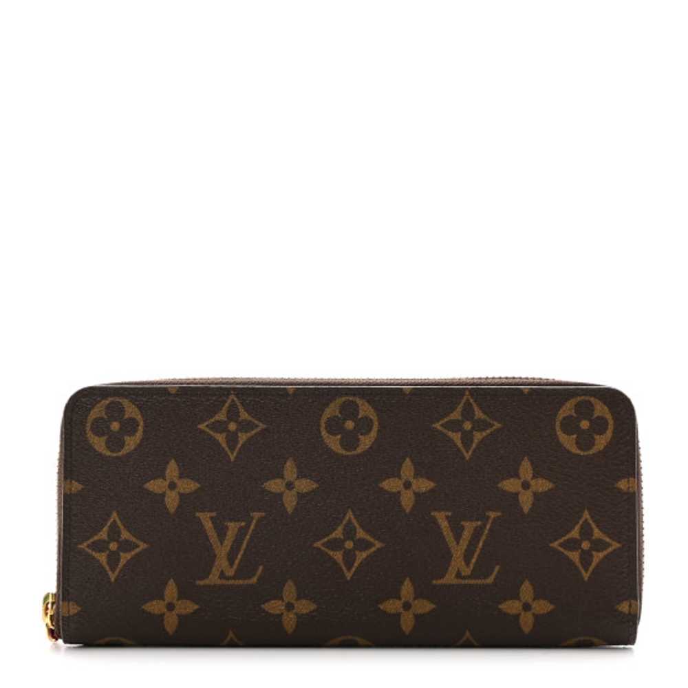 LOUIS VUITTON Monogram Clemence Wallet Fuchsia - image 1