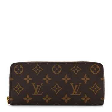 LOUIS VUITTON Monogram Clemence Wallet Fuchsia - image 1