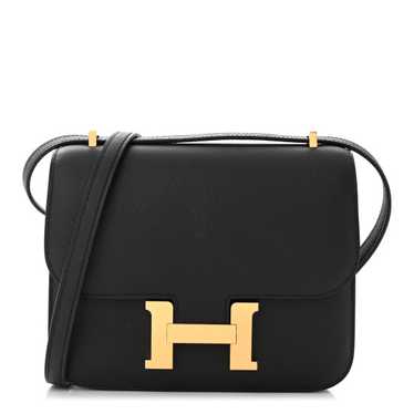 HERMES Epsom Constance 18 Black