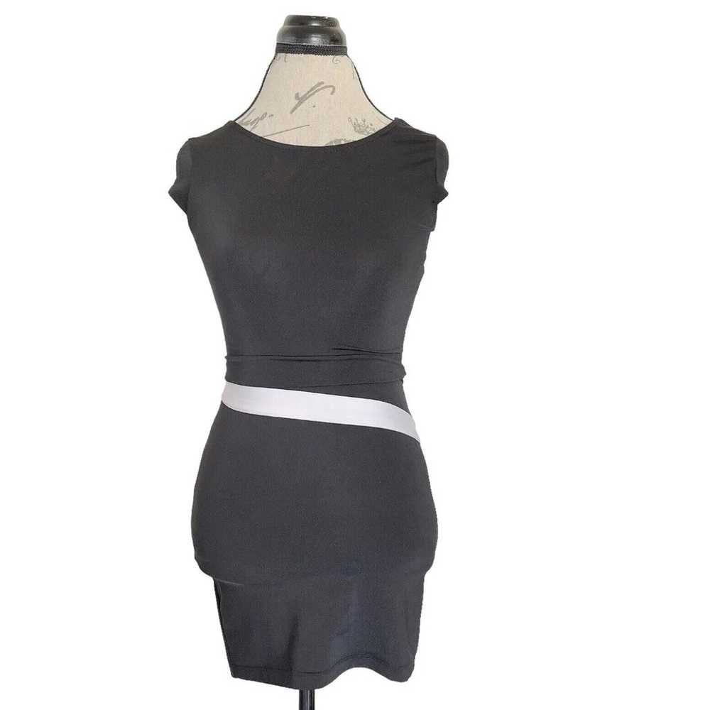 Agaci Womens Dress Size Small Black Back Cutout C… - image 4