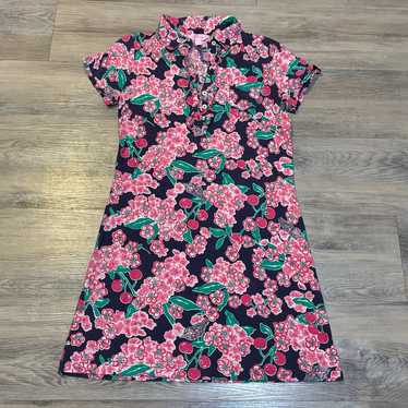 Lilly Pulitzer Floral Cherry dress size small