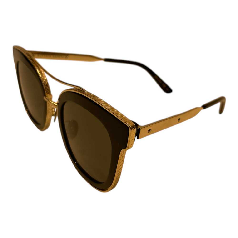 BOTTEGA VENETA/Sunglasses/Plastic/BEG/CAT UPPER T… - image 2