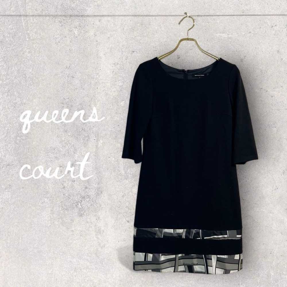 【QUEENS COURT】One-piece Dress, Seven-quarter Leng… - image 1