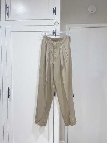 Vertigo High Waisted Beige Trousers (40) | Used,…