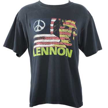 Vintage 2004 John Lennon Graphic Screen printed T… - image 1