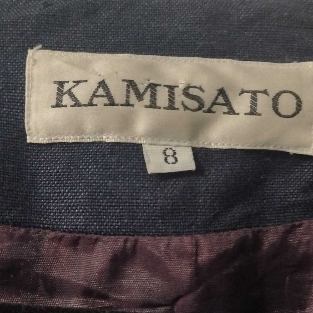 Vintage 80s/90s S/M Fitted Kamisato Duster Blazer - image 5