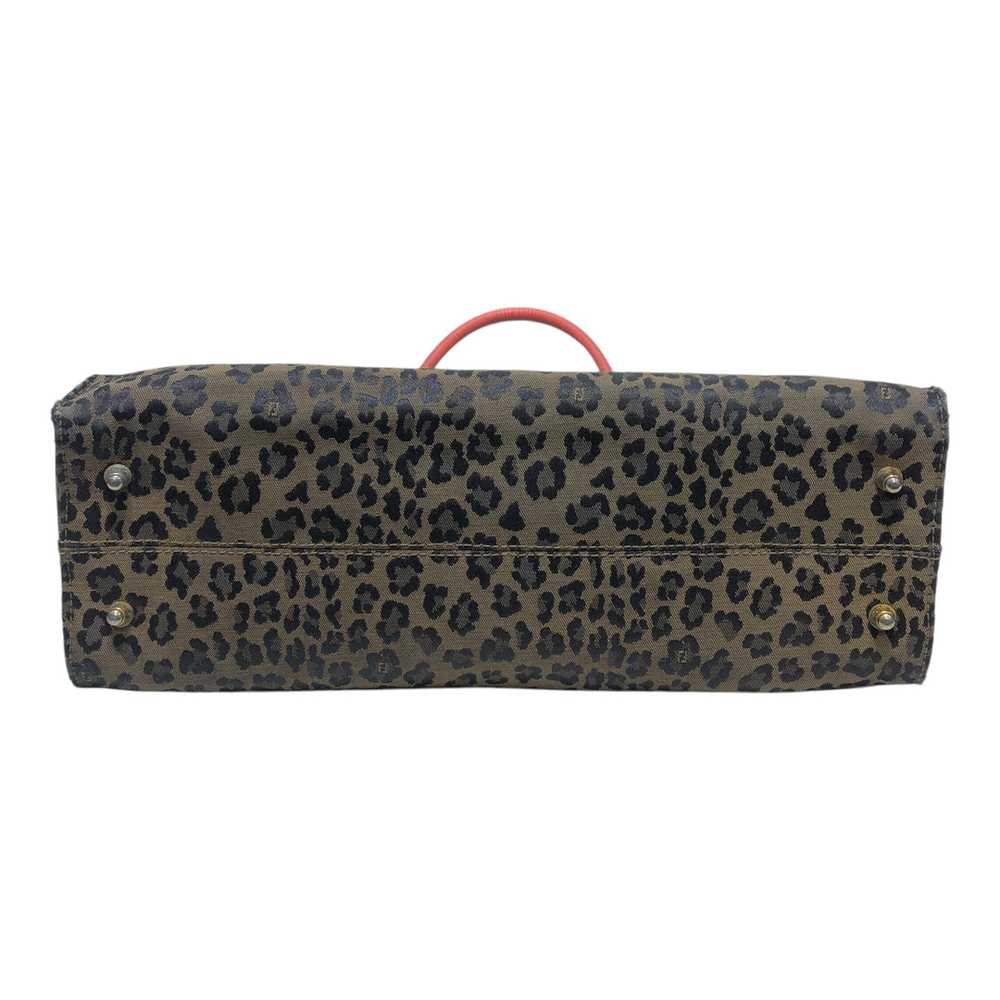 FENDI/Tote Bag/Leopard/Cotton/KHK/LEOPARD PRINT T… - image 3