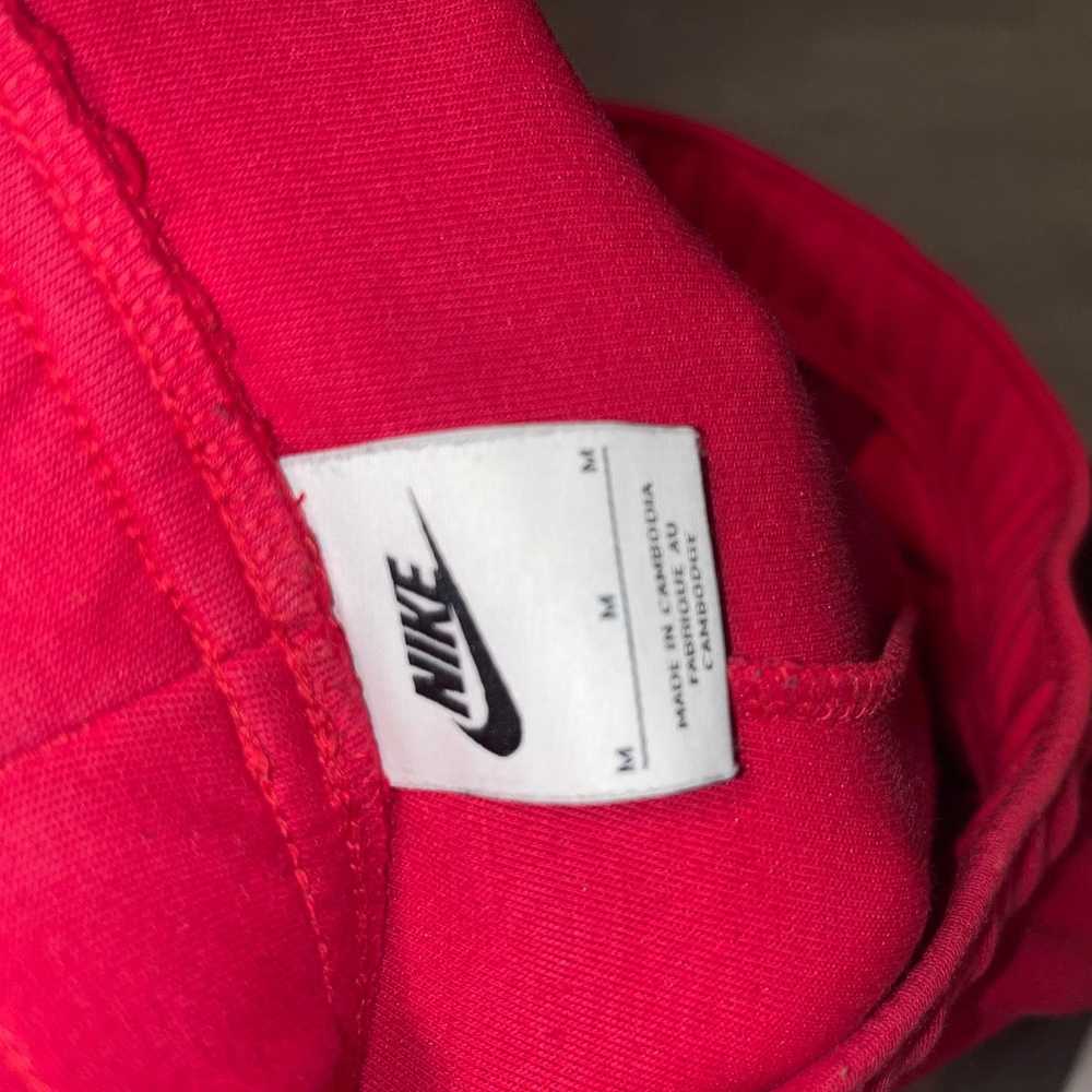 Nike Red Nike Men's Sportswear Tech Fleece Joggers - image 3