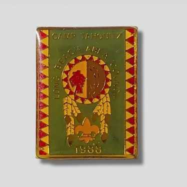 Vintage Vintage Camp Tahquitz 1983 Enamel Pin Geo… - image 1