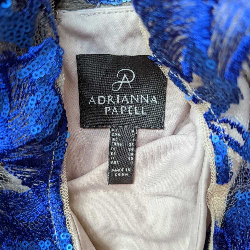 Adriana Papell dress, size 4 - image 6