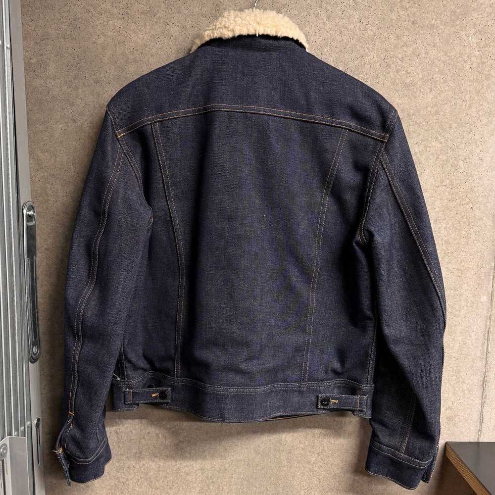 Lee 70s Lee Storm Rider Denim Sherpa Lined Jacket… - image 2