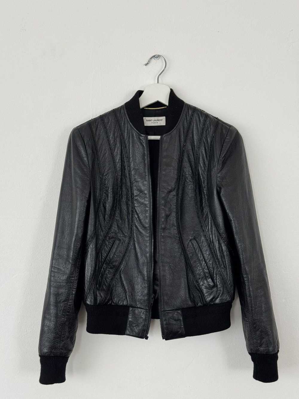 Saint Laurent Paris Saint Laurent leather jacket - image 1