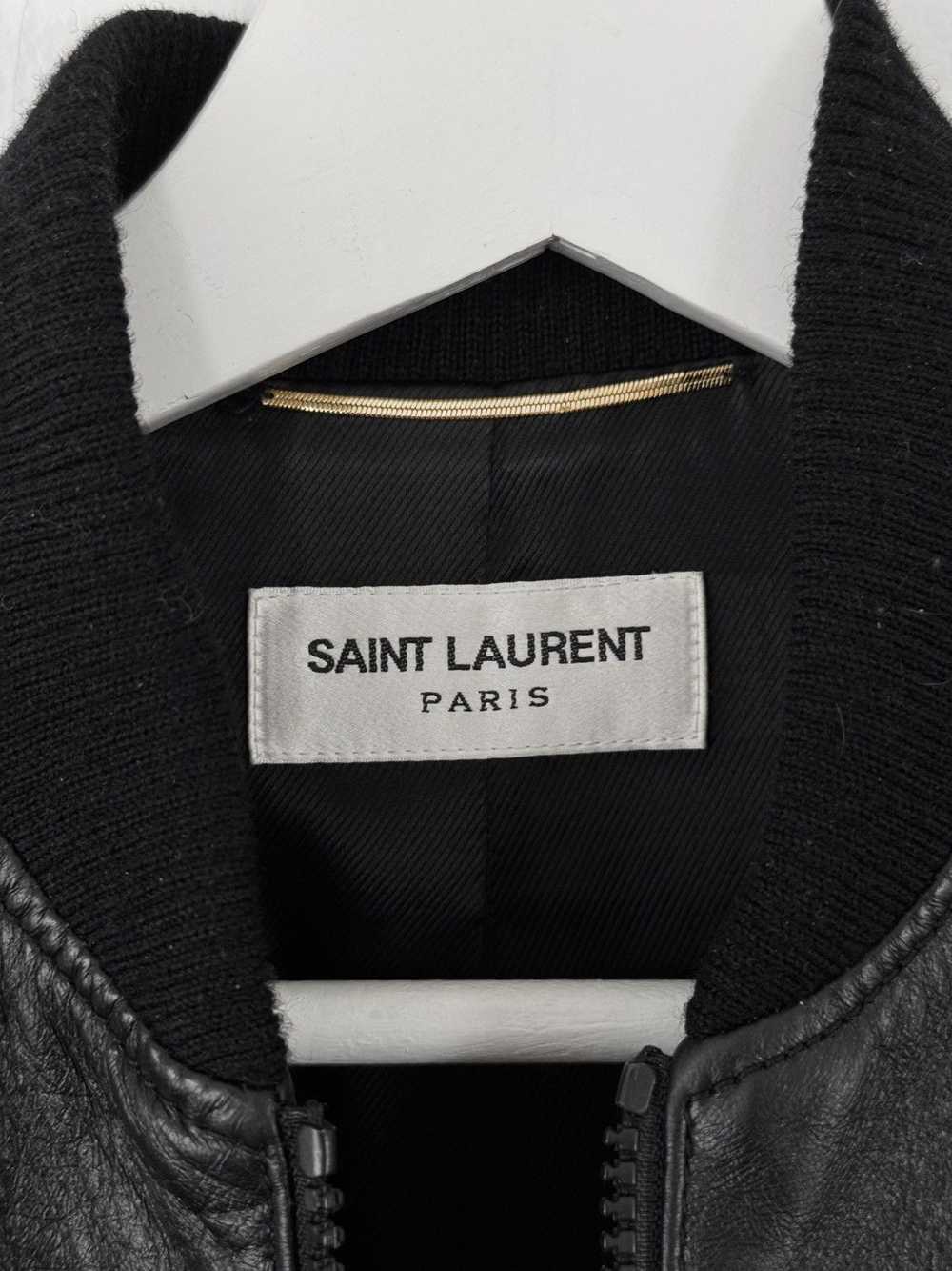 Saint Laurent Paris Saint Laurent leather jacket - image 2