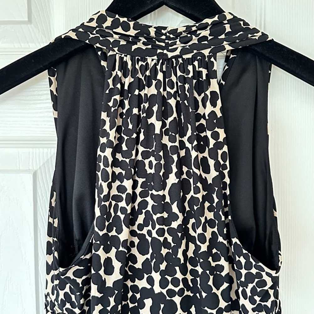 Evan Picone Womens Faux Wrap Dress Animal Print S… - image 4