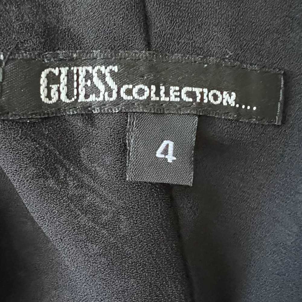 Vintage GUESS Collection Made in USA Black White … - image 8