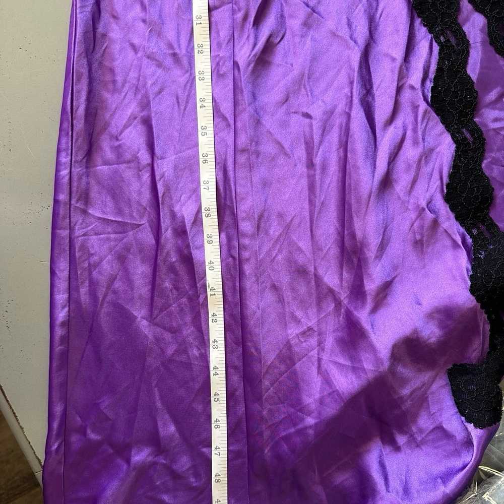 Victoria Secret Y2K/90s slip dress midi purple sm… - image 7