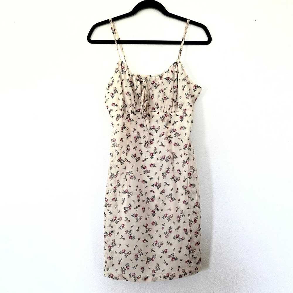 Vintage Dawn Joy Fashions Mini Tank Top Floral Dr… - image 1