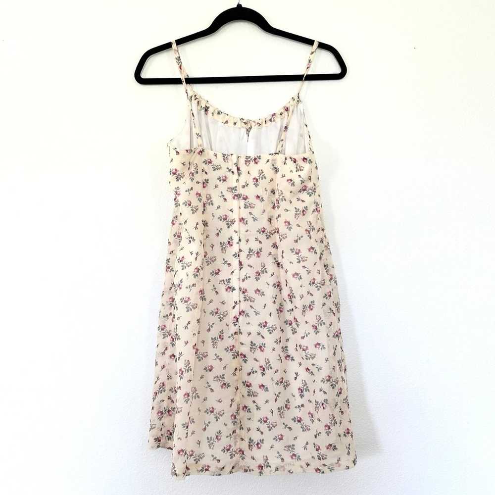 Vintage Dawn Joy Fashions Mini Tank Top Floral Dr… - image 2