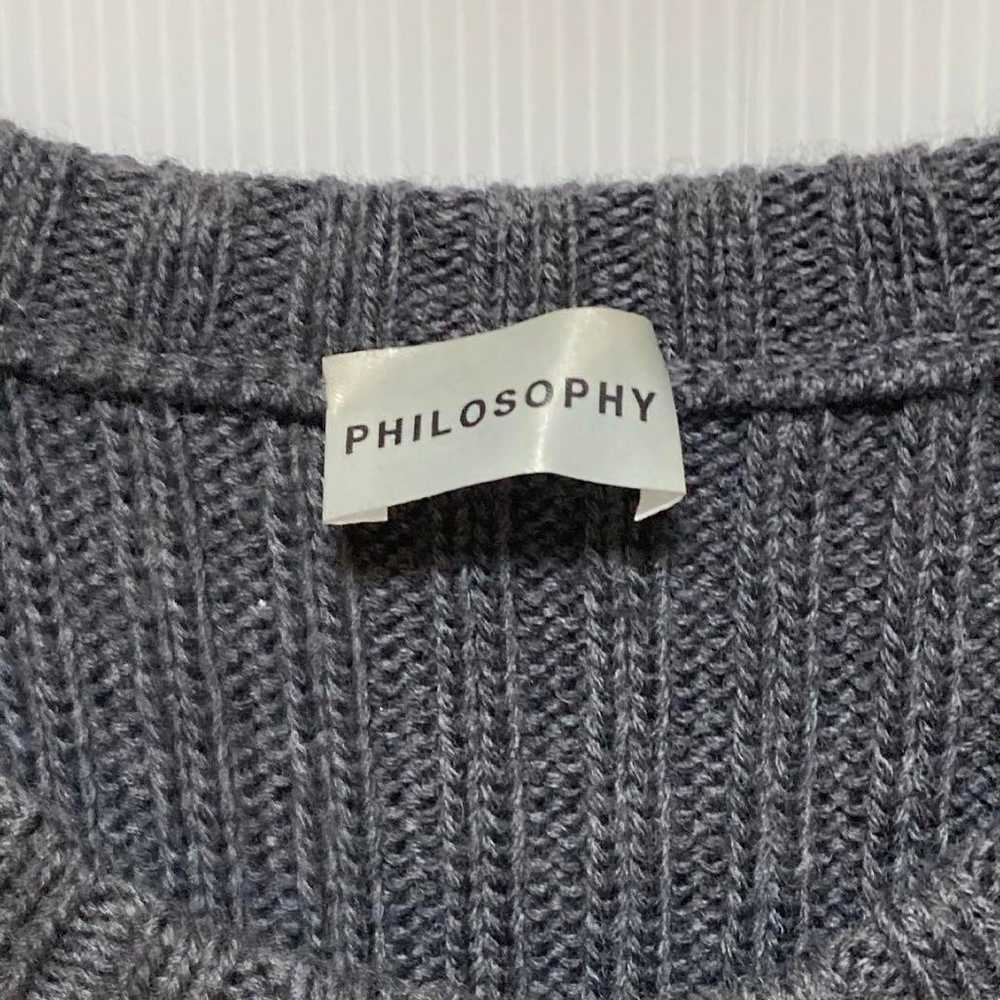 philosophy Italian-made short-sleeved knit mini d… - image 5