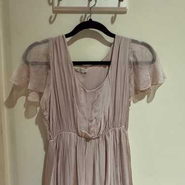 Lara guidotti dusty pink maxi dress