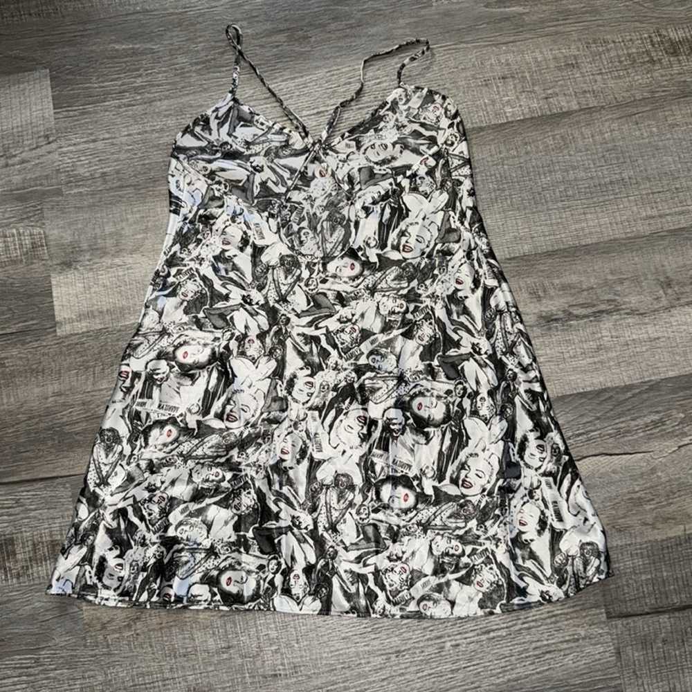 marilyn monroe slip on vintage dress - image 2