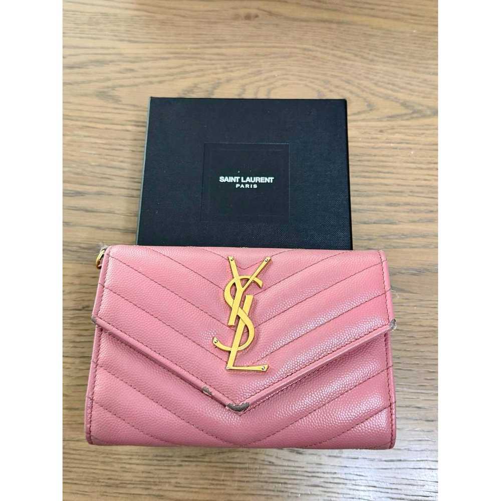 Saint Laurent Monogramme leather wallet - image 8