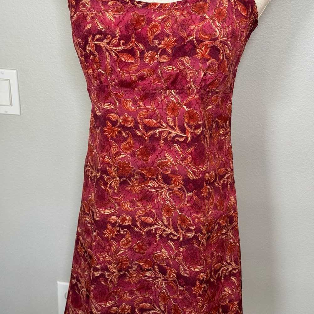 Vintage Byer Too  Mini Dress Jr Sz 5 Sleeveless R… - image 3