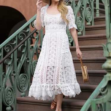 White Lace Dress