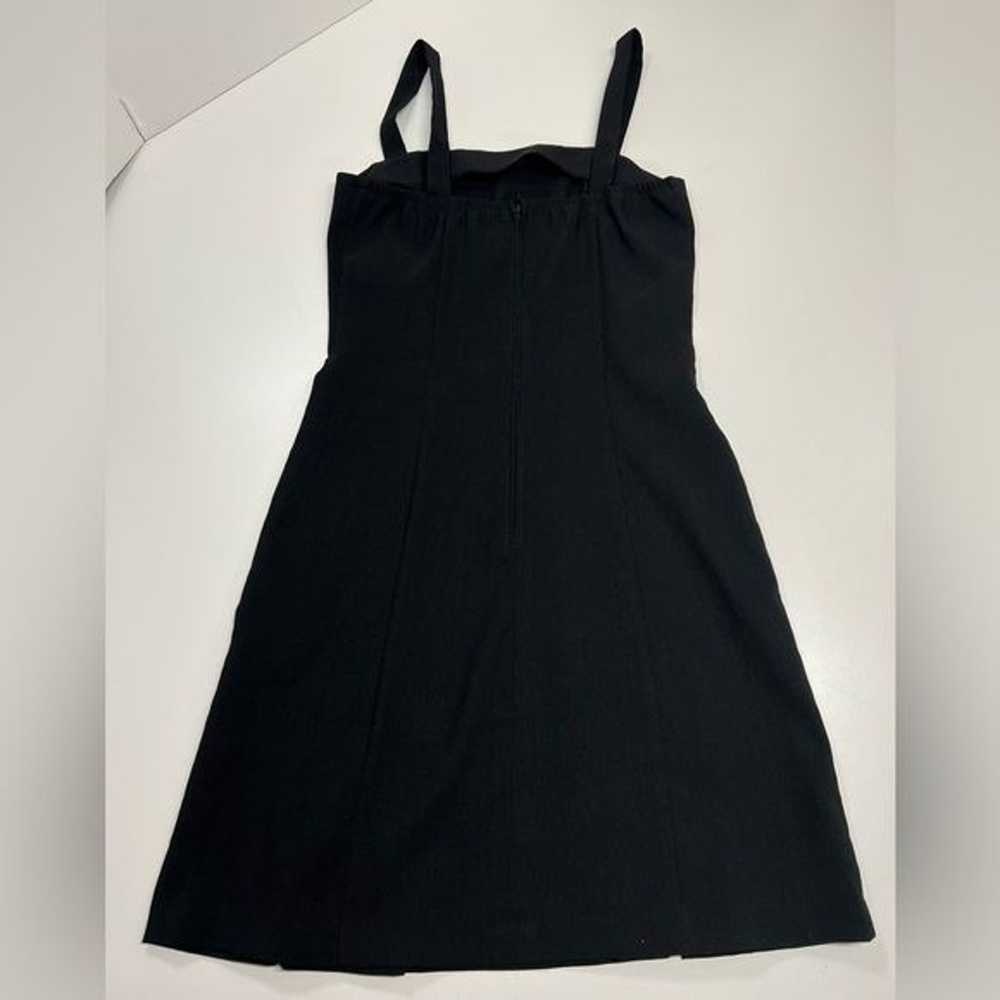 Vintage 90s La Belle Black Mini Dress Sleeveless … - image 9